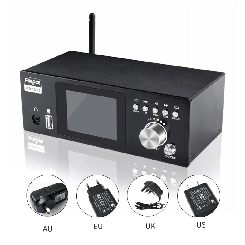 

UD951C DSD Decoders with Dolby5.1 and Wirelesss5.0 Input N2UB