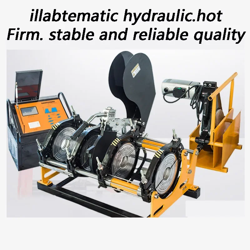 pe pipe butt welding machine hand-operated manual semi-automatic automatic hot melt hydraulic four-ring butt welding machine 5