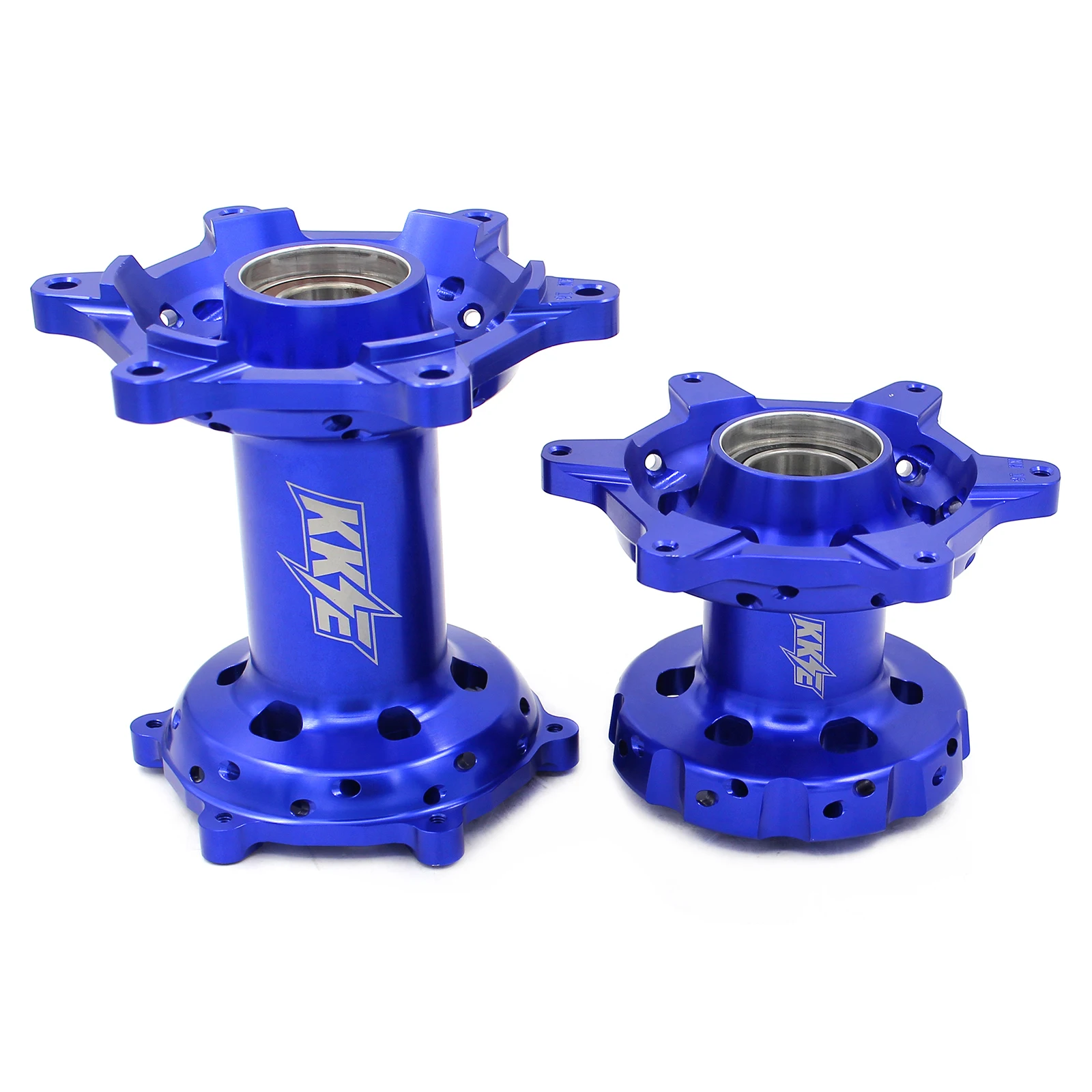 오토바이 알루미늄 합금 CNC 가공 허브 세트, KTM EXC 125 SXF 350 XC-F 450 호환 가능, 주황색 또는 파란색