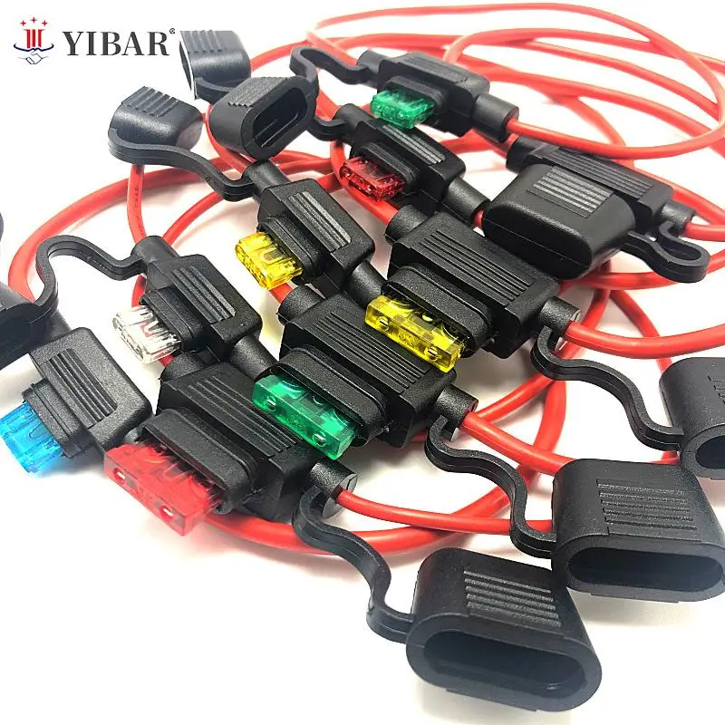 

Car Waterproof Fuse Holder Socket TAP Adapter Micro/Mini/Standard ATM APM With 30A Blade Car Auto Motorcycle Motorbike Fuse