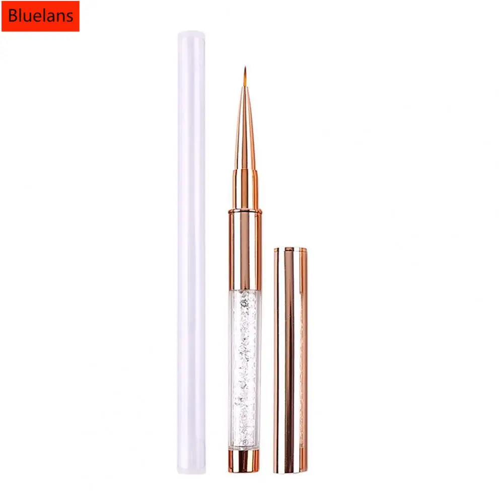 

New Nail Art Acrylic Liquid Powder Carving UV Gel Extension Builder Painting Brush Lines Liner Drawing Pen Manicure Tools