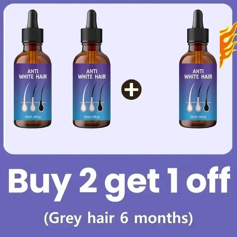 Natural Color Repair & Nourishing Hair Serum for Men and Women – Anti-Gray Care