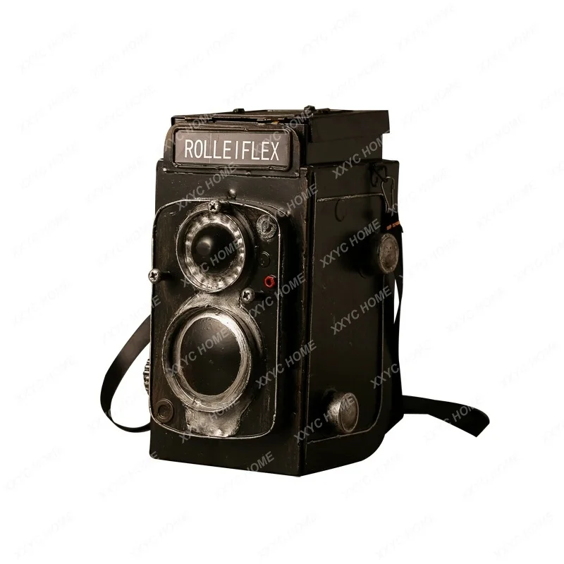 

Retro Vintage Camera Model Photographing Props Nostalgic Crafts Window Display Decoration Ornaments
