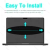 2 Pieces HD Scratch Proof Screen Protector Tempered Glass For Apple MacBook Pro 14.0 inches 2023 Laptop Protective Film 5
