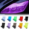 Car Headlight Taillight Protective Film Tint Vinyl Film Auto Lamp Film Sticker Sheet Color-Changing Smoke Matt Rear Fog Stickers 1