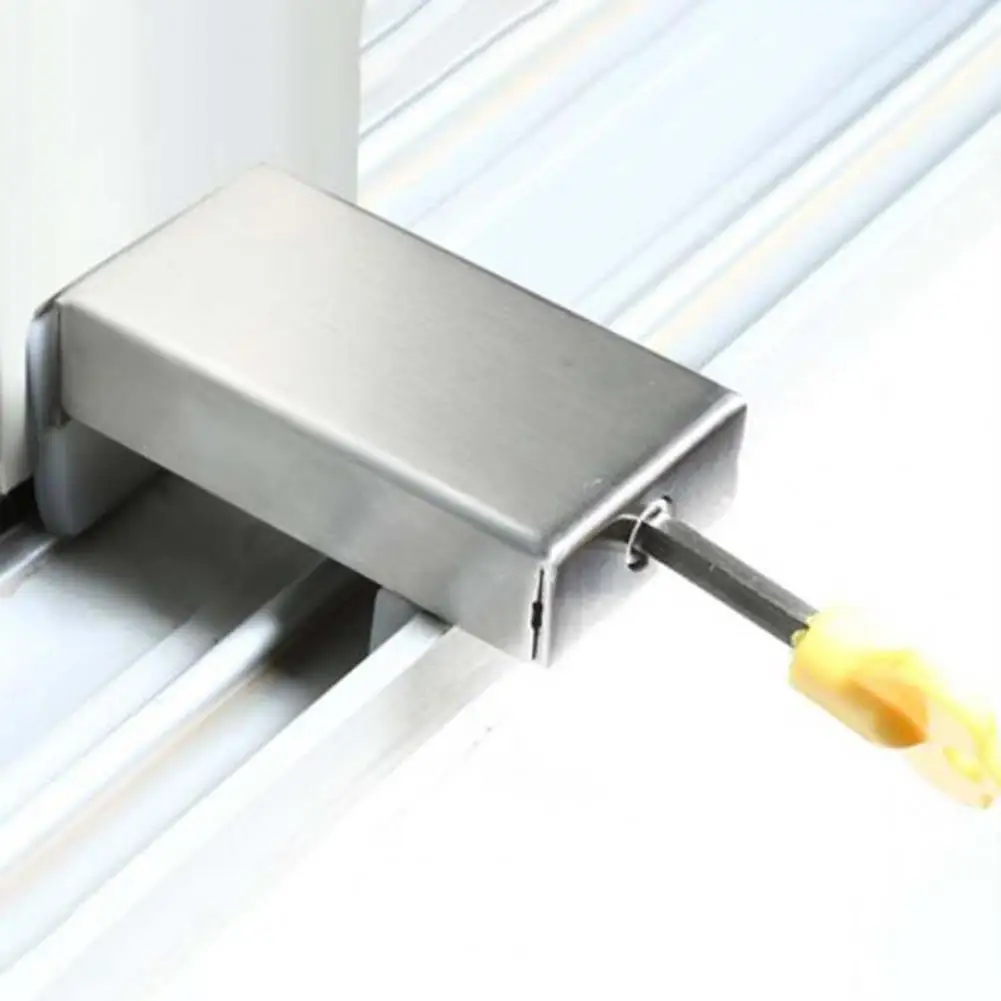 1 Set Window Limiter Practical Durable Window Stopper Bedroom Sliding Door Security Lock Kid Guard Daily Use