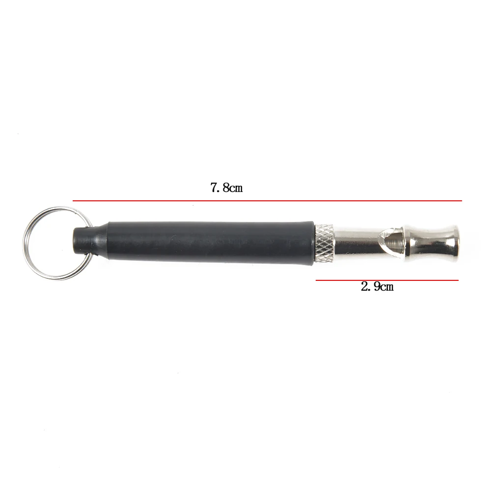 Pet Dog Training Whistle Supersonic Sound Pitch Trainning Whistles Cat Dog Training Obedience Black WhistleTool Whistle