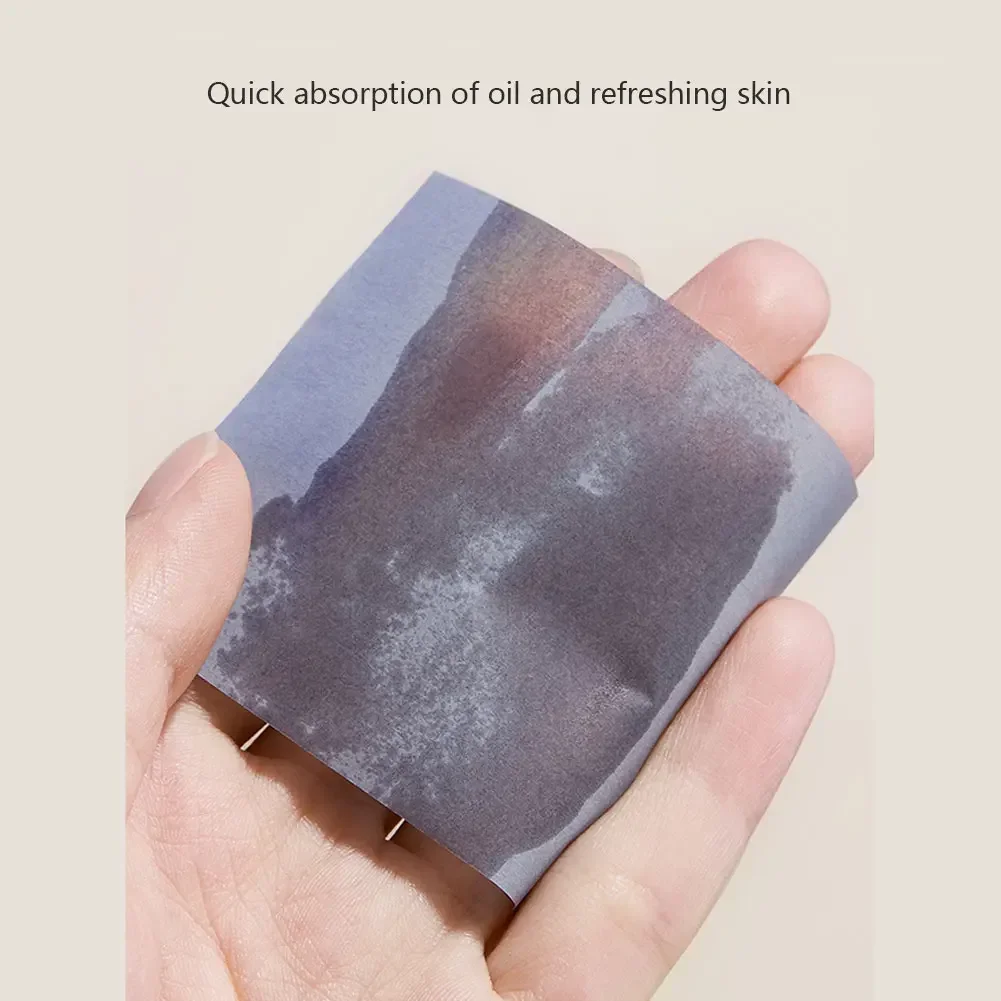 Facial Oil Blotting Paper Matte Face Wipes Oil Control Oil-absorbing Face Cleaning Beauty Makeup Tools Accessories 100pcs/set face oil absorbing paper