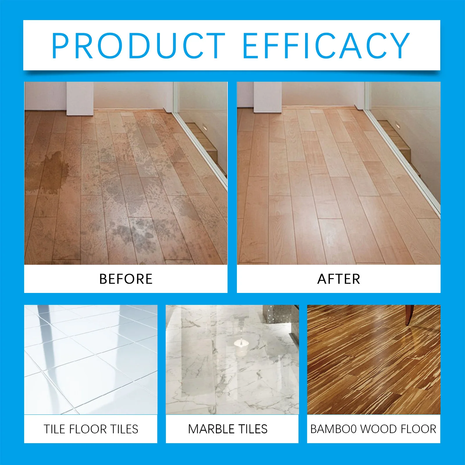 Floor Cleaning Tablets Floor Dirts Stains Remover Tile Descaling Brightening Ceramic Decontamination Cleaner Detergent