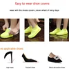Silicone WaterProof Shoe Covers S/M/L Covers Slip-resistant Rubber Rain Boot Overshoes Accessories for Outdoor Rainy Day 1 Pair 5