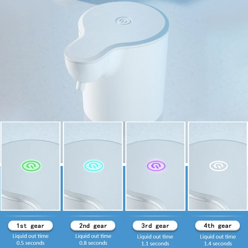 Automatic Soap Dispenser Soap Foam Dispenser Smart Sensor Soap Dispenser Contactless USB Charging 350ml Hand Sanitizer Machine 5 Automatic Soap Dispenser Soap Foam Dispenser Smart Sensor Soap Dispenser Contactless USB Charging 350ml Hand Sanitizer Machine 5