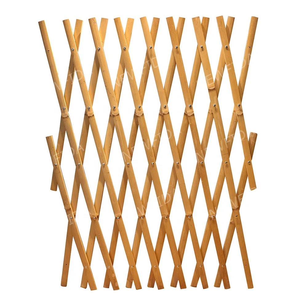 Handcrafted Large Natural Bamboo Trellis Fence Retractable Screen for Fencing Trellis & Gates 3
