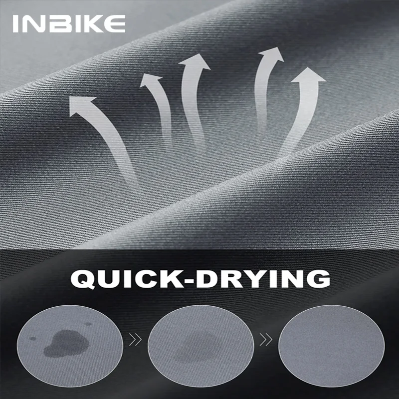 INBIKE Short Sleeve Bicycle Jersey Man Summer Road Cycling Jersey Clothes For Men MTB Mountain Bicycle Sportswear Male Clothing 4