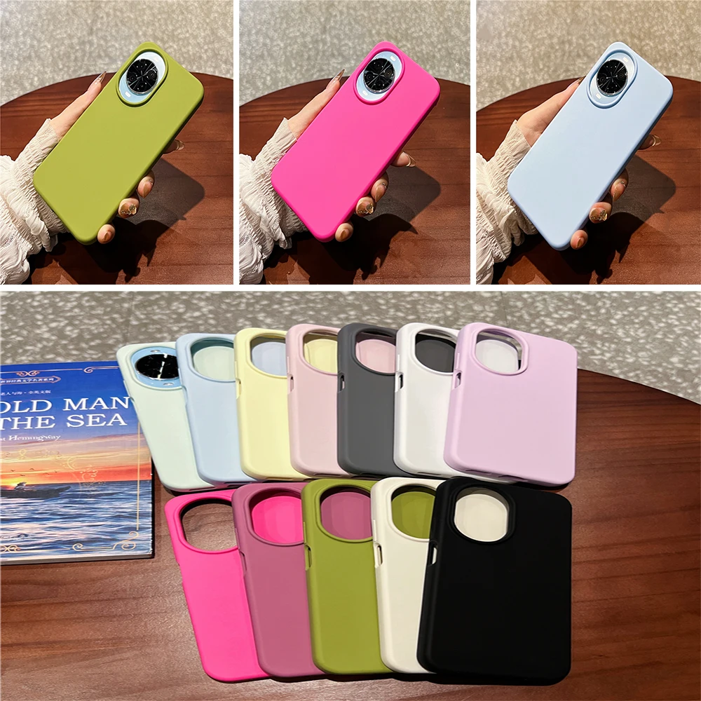 Premium Luxury Liquid Silicone Shockproof Back Cover