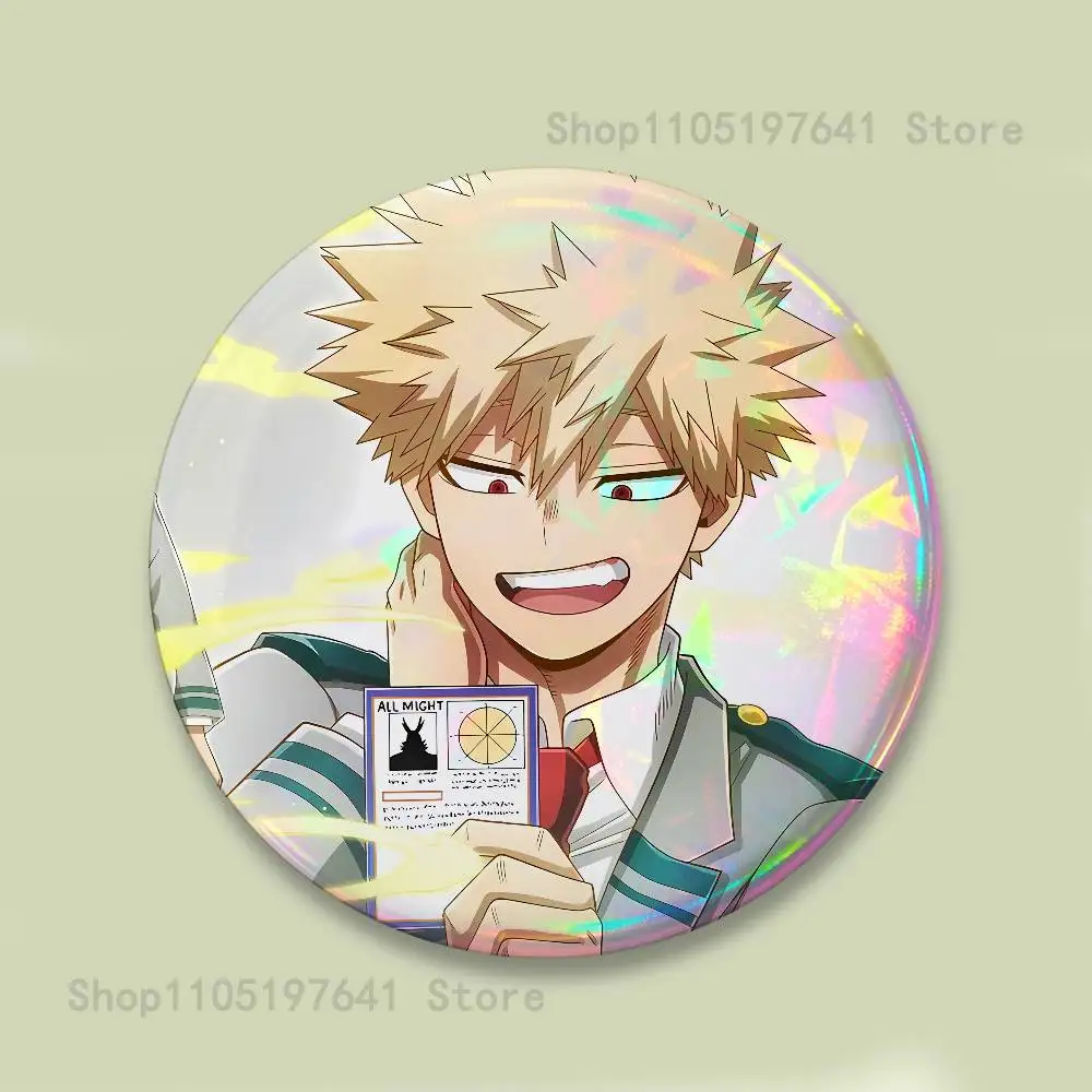 Bakugo Academia Heroes: Creative Button Badge Brooch