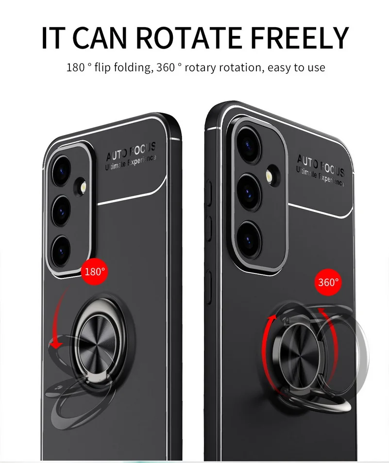 Rotating Ring Phone Case For Samsung With Metal Holder Cover_voghion.com