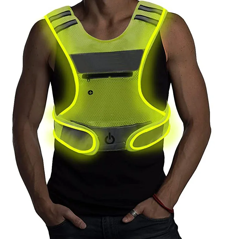 LED Reflective Vest Bodylite® ubicaciondepersonas.cdmx.gob.mx