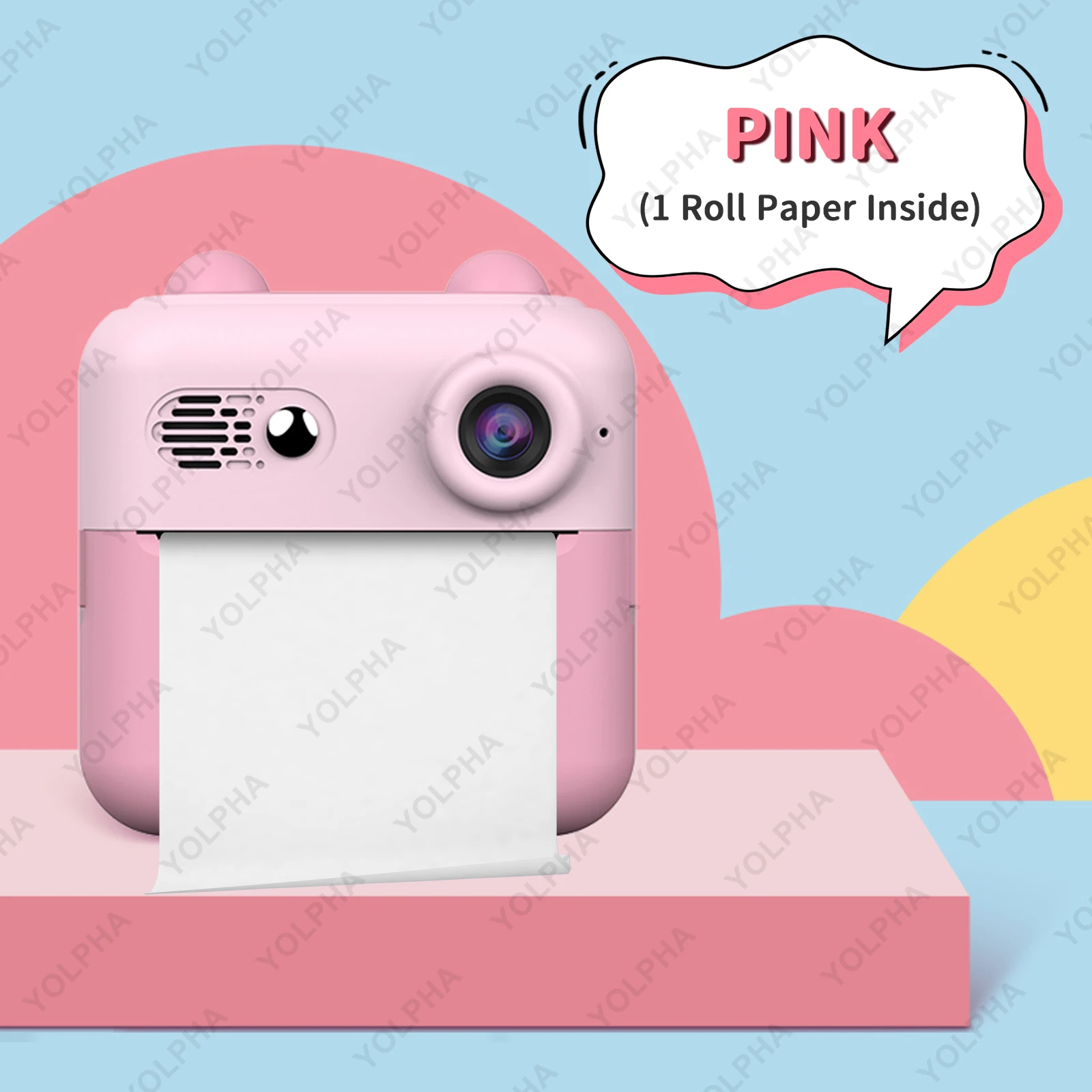Pink 1Roll Paper
