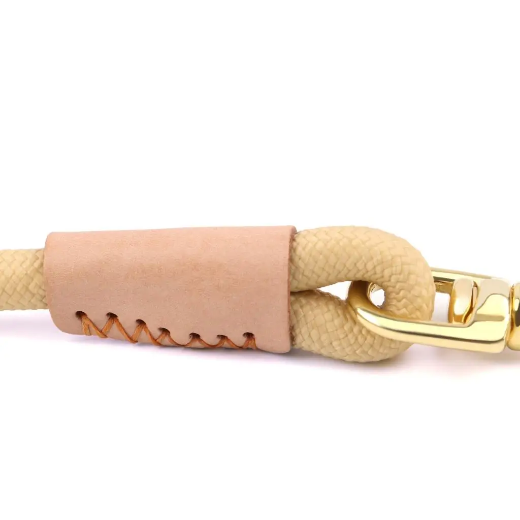 Dog Leash Durable Pet Walking Leash Rope Double Coupler 1 Way 2 Ways - PeticaDeals