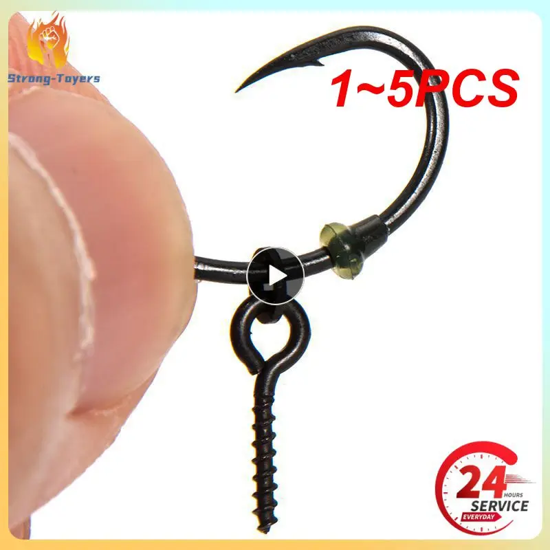 

1 ~ 5 шт./партия, рыболовные крючки из нержавеющей стали