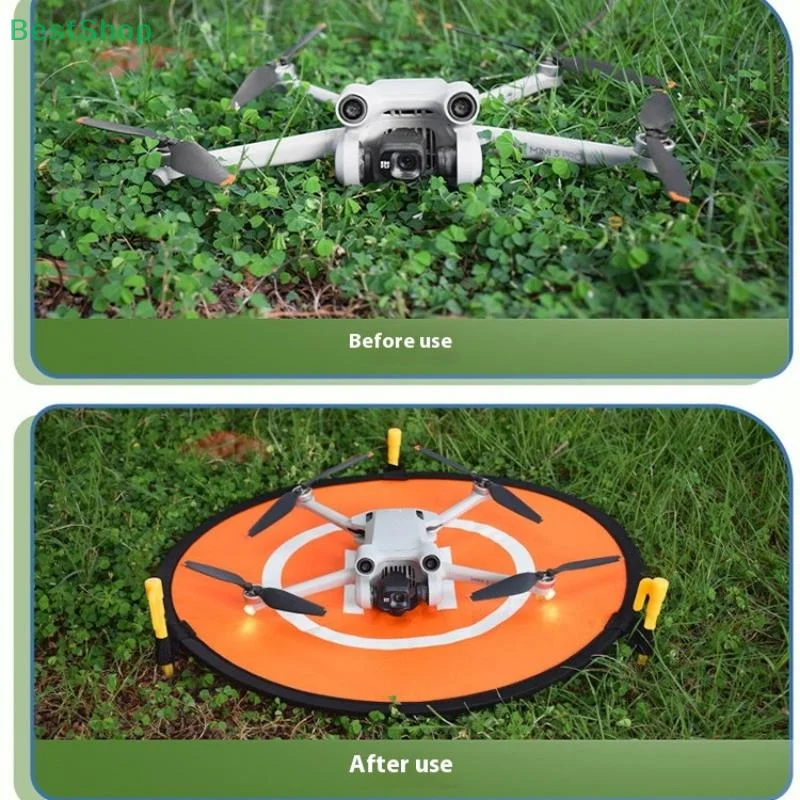 Tapis d'atterrissage pour drone 60cm, antidérapant et pliable