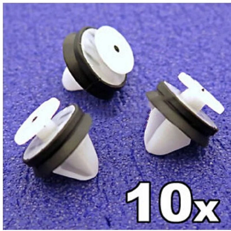 

10x For Citroen Door Card, Trim Panel & Pillar Clips with rubber seal- 6991.Y8
