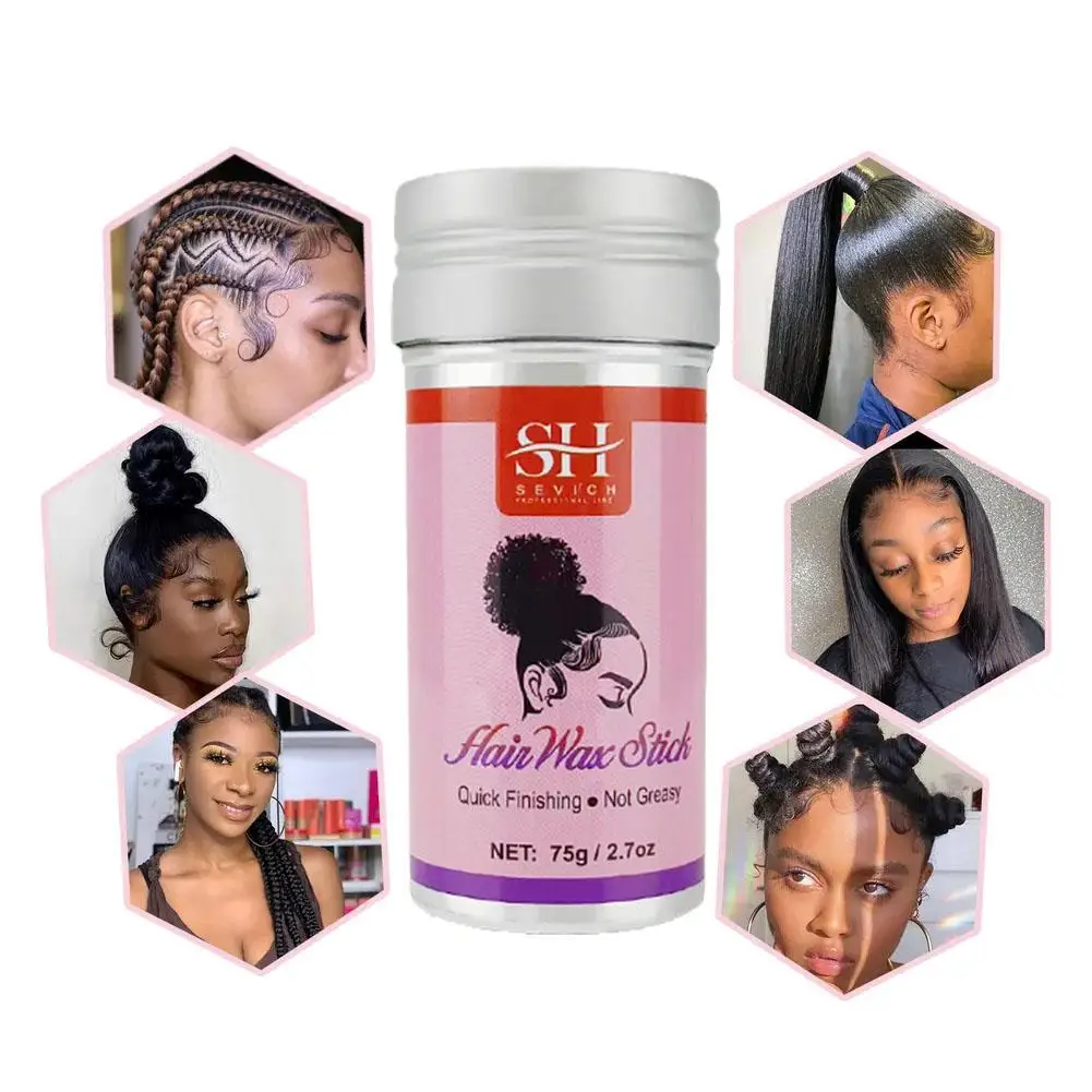 Description Picture 6 of itemBroken Hair Artifact Hair Wax Stick Gel Cream Hair Stick Non Line Greasy Strong Styling Wax Broken Fixing Hair Smooth Hold V4N7