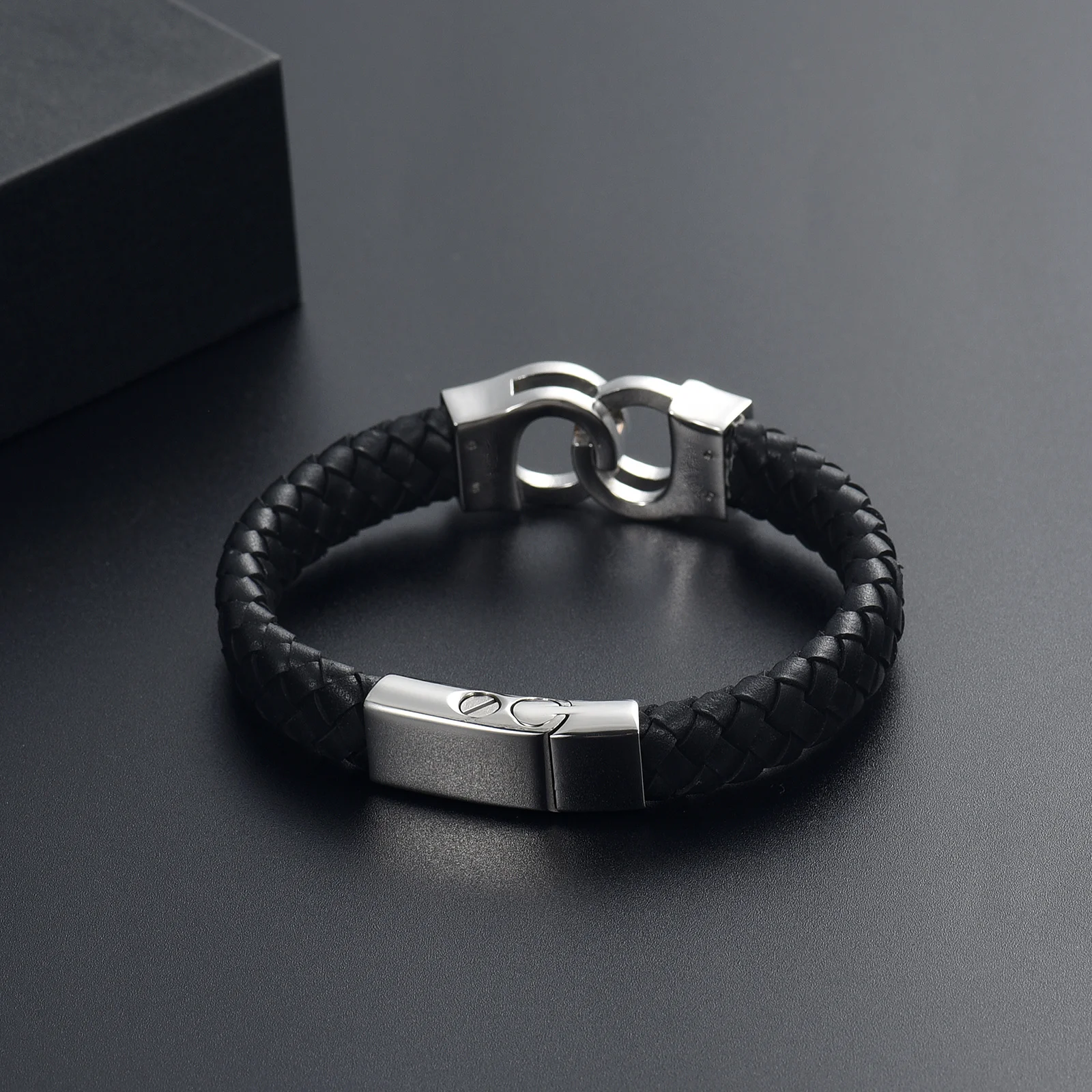 Loop Memorial Bangle Stainless Steel Small Urns For Ashes Cremation Bracelet Man Boys Jewelry Memorial Keepsake Bracelets