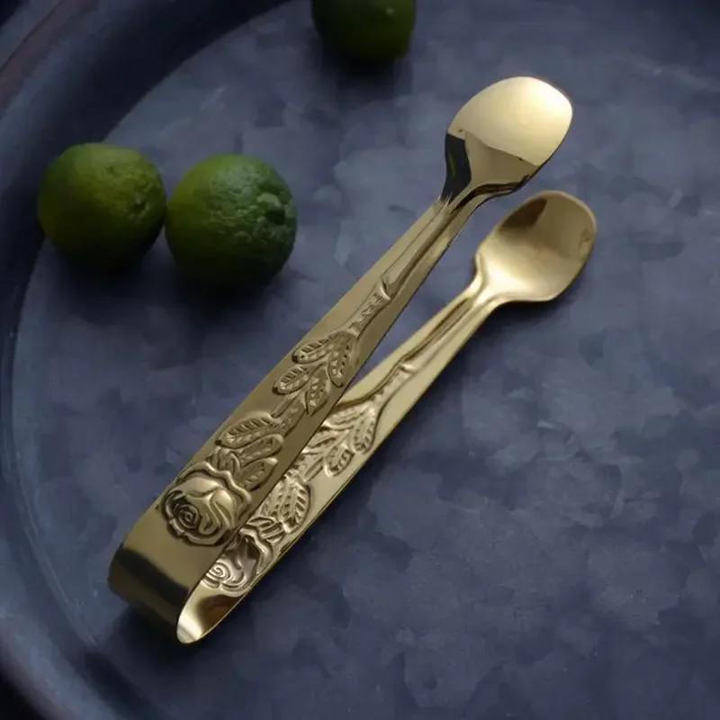 Mini Stainless Steel Food Tongs