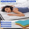 Queen Mattress, 12 Inch Hybrid Mattress in A Box, Gel Memory Foam & Individually Pocket Innerspring Hybrid Bed, Mattress 6