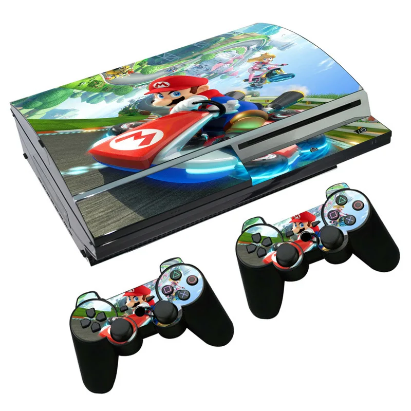 Super Mario Bros PS3 1000 Skin Stickers for Sony Playstation 3 Video Game  Controller Console Cartoon Colorful Protective Film - AliExpress