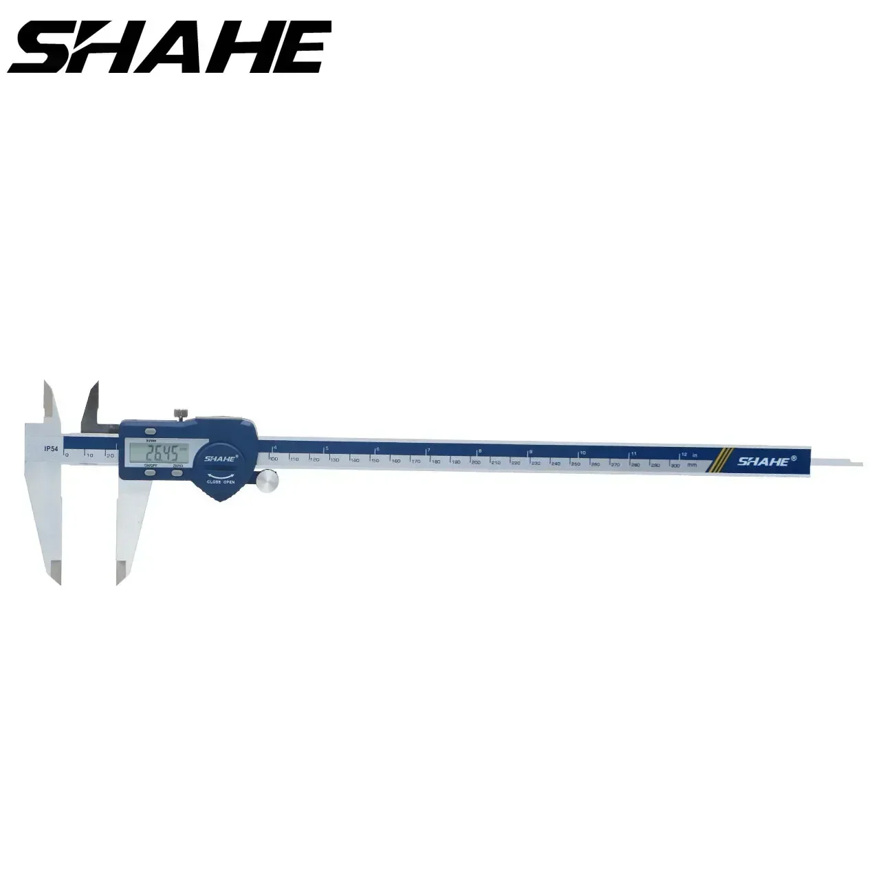 SHAHE Electronic Digital Caliper, Precision Steel Vernier Caliper Paquimetro Digital 150 200 300mm