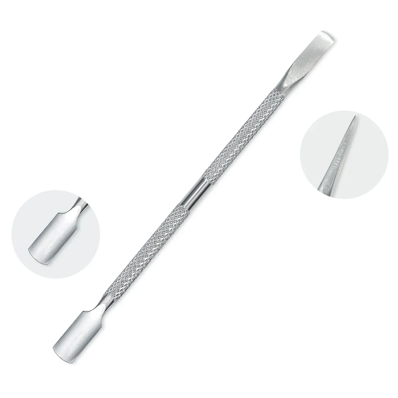 Stainless Steel Cuticle Remover Double Sided Finger Dead Skin Push Nail Cuticle Pusher Manicure Nail Care Tool 4pcs/Lot manicure tools