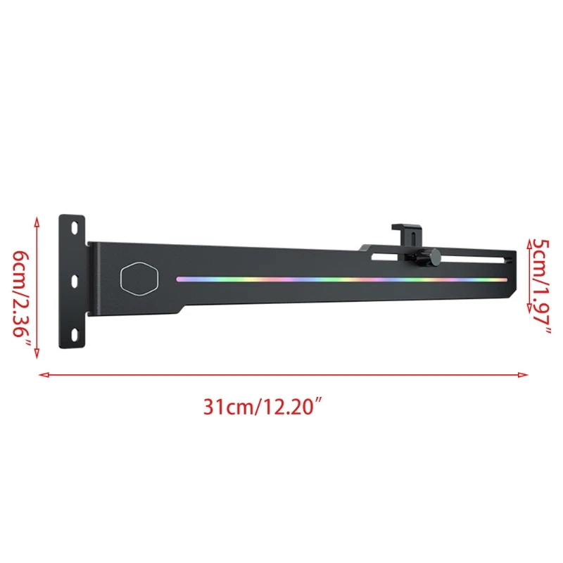 ELV8 LED GPU Ȧ ׷ ī 귡Ŷ, RGB  ׷ ī Ȧ, ӽ