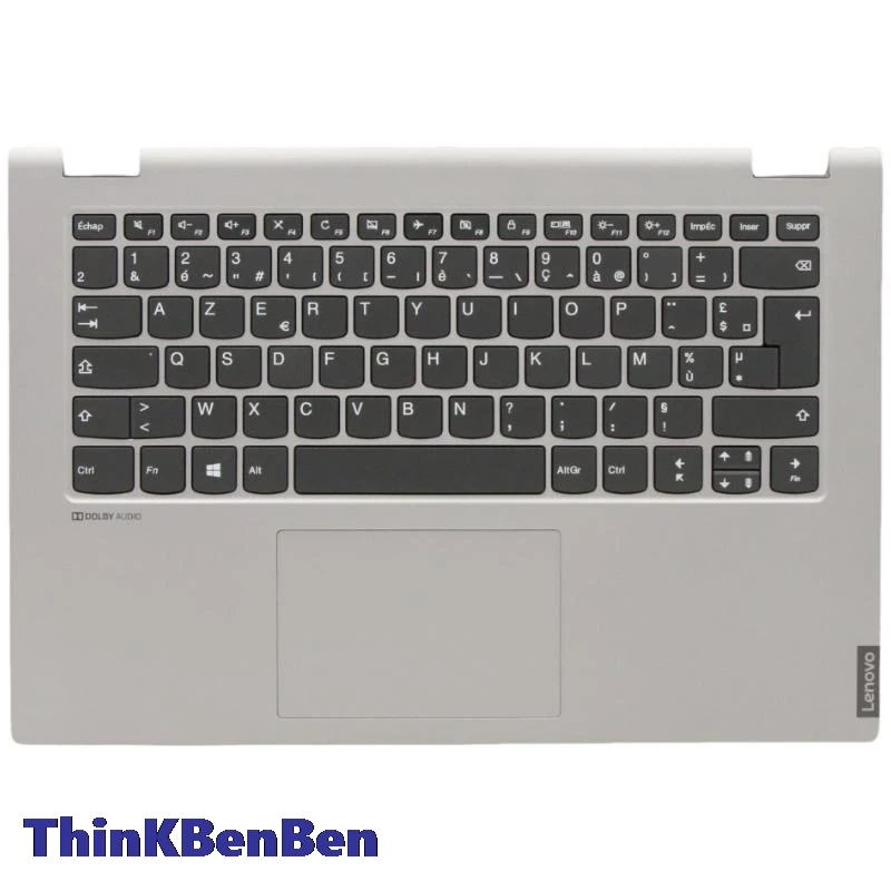 

Французская клавиатура, серый верхний корпус для Lenovo Ideapad Flex C340 14 IWL IML API 5CB0S17557