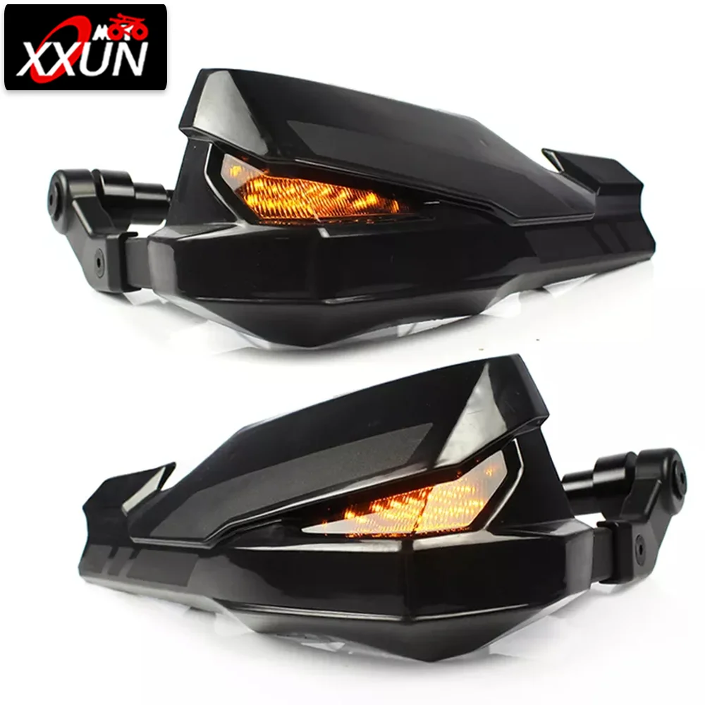 

Motorcycle Handguard Handlebar Hand Shield Hand Guard Protector With LED Light for YamaMT09 FZ09 MT07 FZ07 XT1200Z