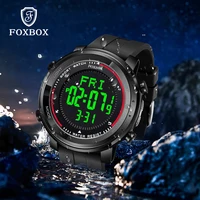 Fashion Men Watches LED Luminous Calendar Mens Digital Watch Waterproof Outdoor Sport Flashlight Chronograph Electronic Watches 1