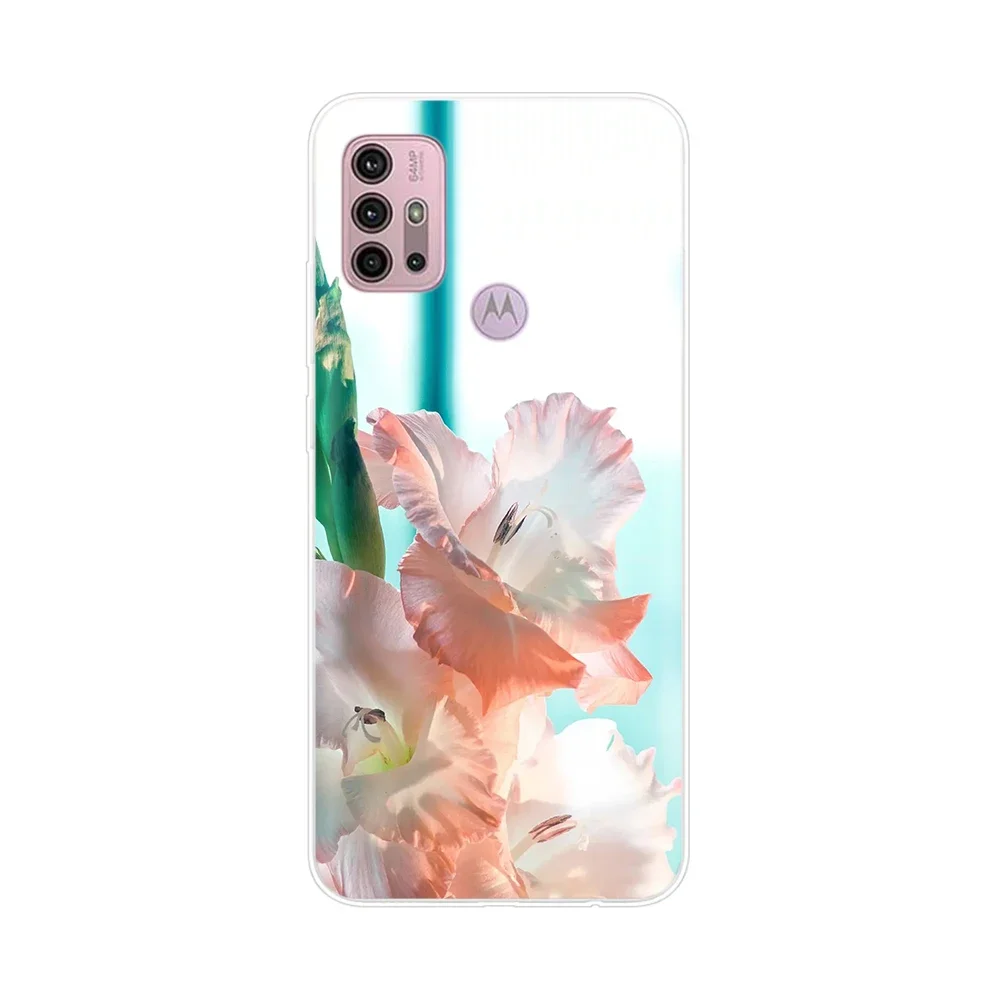 Daisy Design Shockproof Soft Silicone Clear Phone Case
