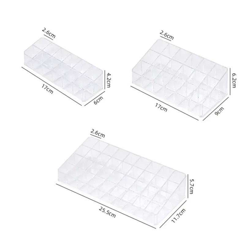 Clear Lipstick Organizer Box 6