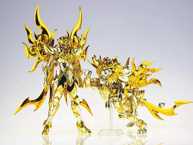 Saint Seiya Soul of Gold Cloth Myth EX Leo Aiolia God Cloth Action Figure  wBonus