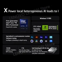 2024 Lenovo YOGA Pro 16s AI Laptop Intel Ultra 9 185H 32GB 1TB SSD RTX 4060 8G GPU 16 inch 165Hz 100% P3  Screen Notebook New PC 2