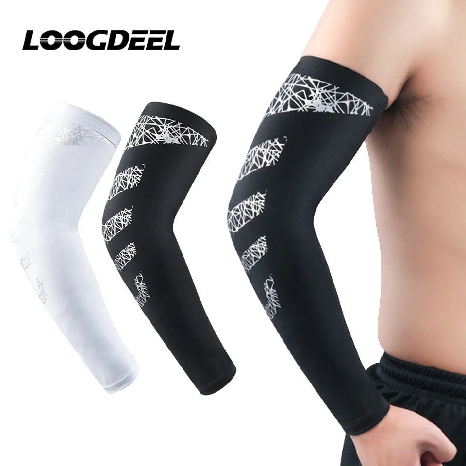 Manchon De Compression Bras Horktrust - Coude Protecteur Sport - Taille L - Noir - Support Articulaire
