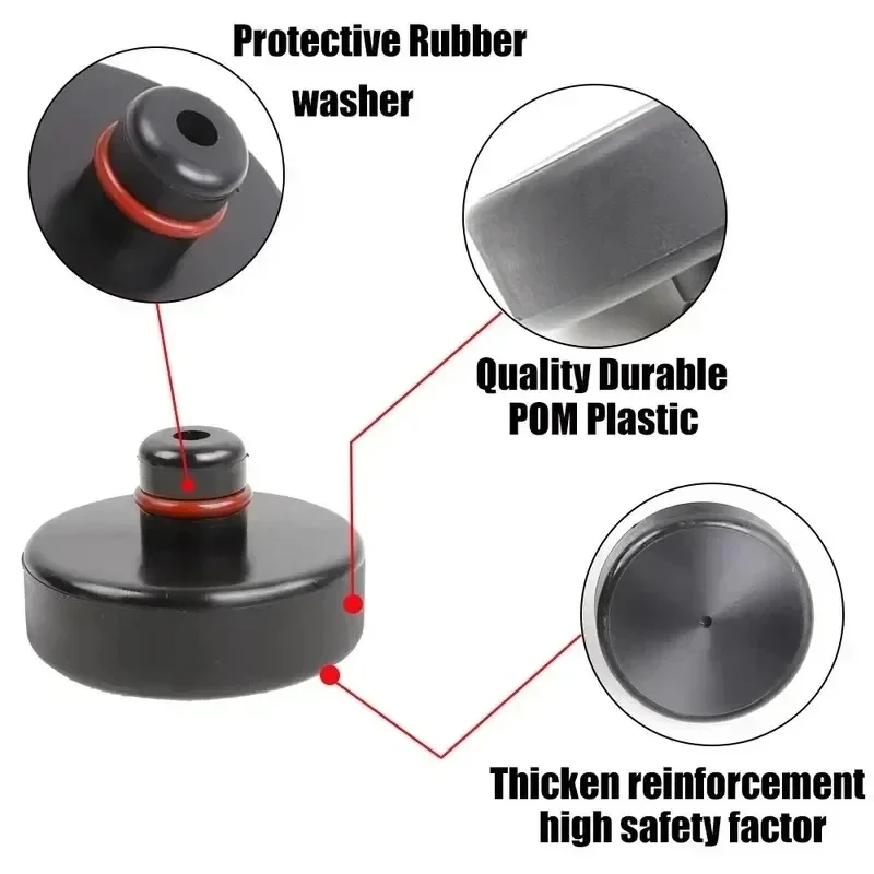 Car Lifting Tool Jack Pad for Tesla Model 3 Y S X Rubber Pads Lifting Adapter Tool Chassis Case Lift Point Support Car Accessories