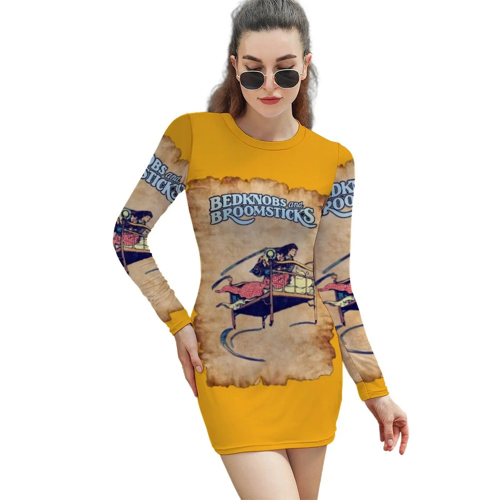 

Платье-футляр с длинными рукавами, летнее платье-футляр с длинными рукавами, 2024