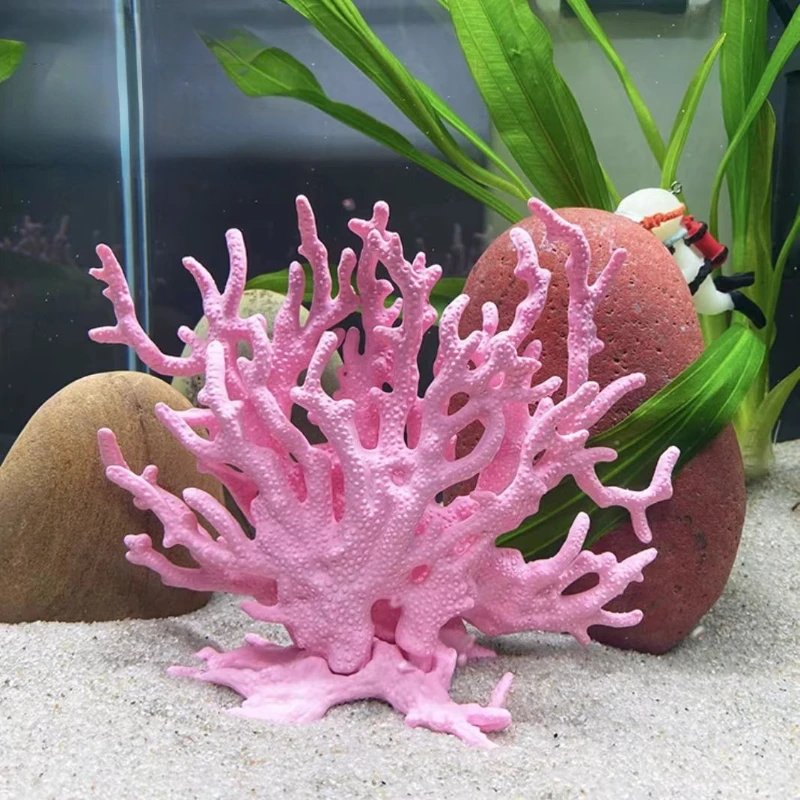 

Artificial Resin Aquatic Coral Aquarium Water Plants Decoration Fish Tank Ornament Submarine Coral Landscape Aquarium acuario