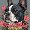 BULLDOG Patterns Coloring Book for Adults Cute Drawing Book Perfect Gift for Party and Birthday 1