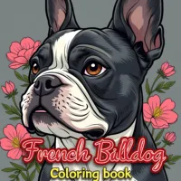 BULLDOG Patterns Coloring Book for Adults Cute Drawing Book Perfect Gift for Party and Birthday 1