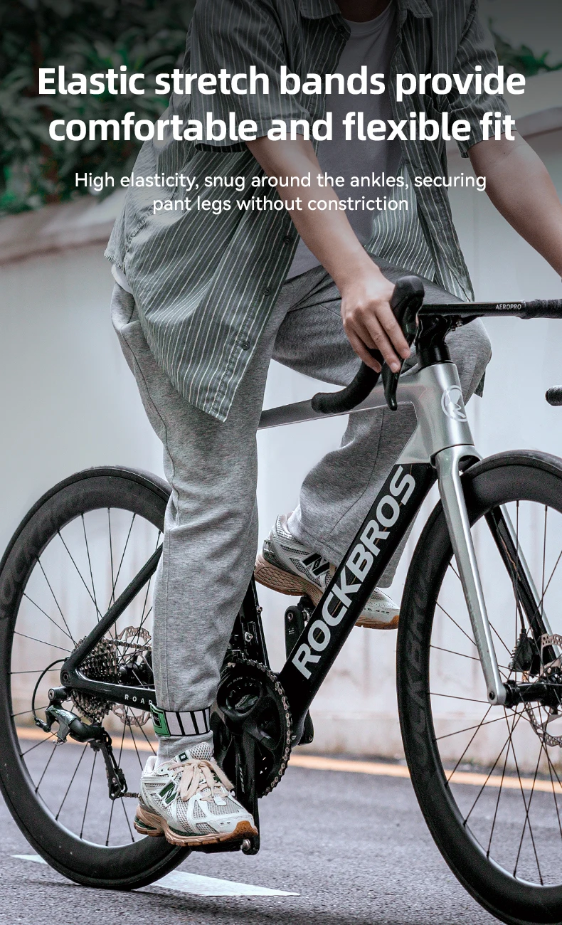Cycling Bicycle Pants Clip Reflective Belt Sports Safety Running Bike Safety Pan