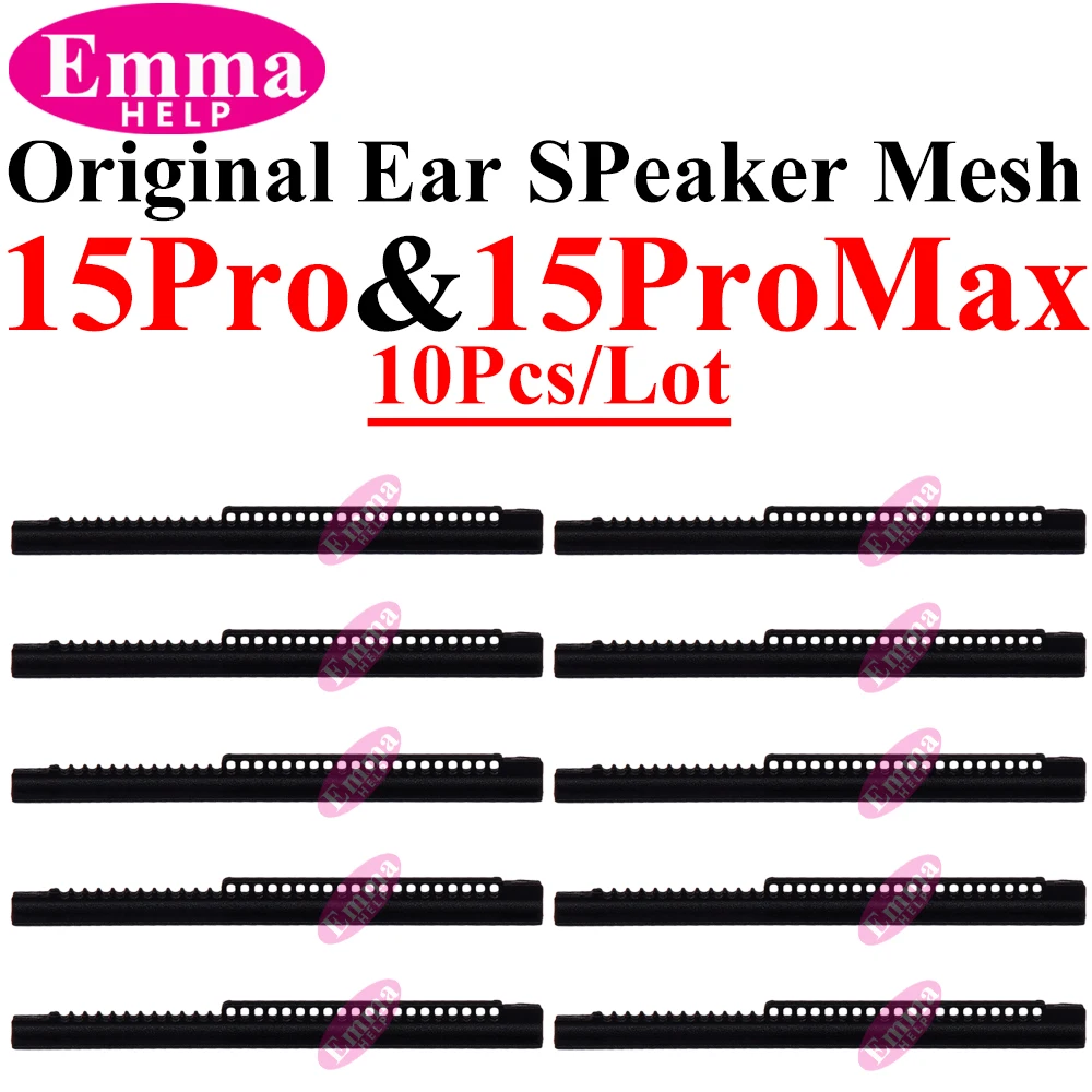 Premium Anti-Dust Ear Speaker Mesh Grill with Bracket Receiver