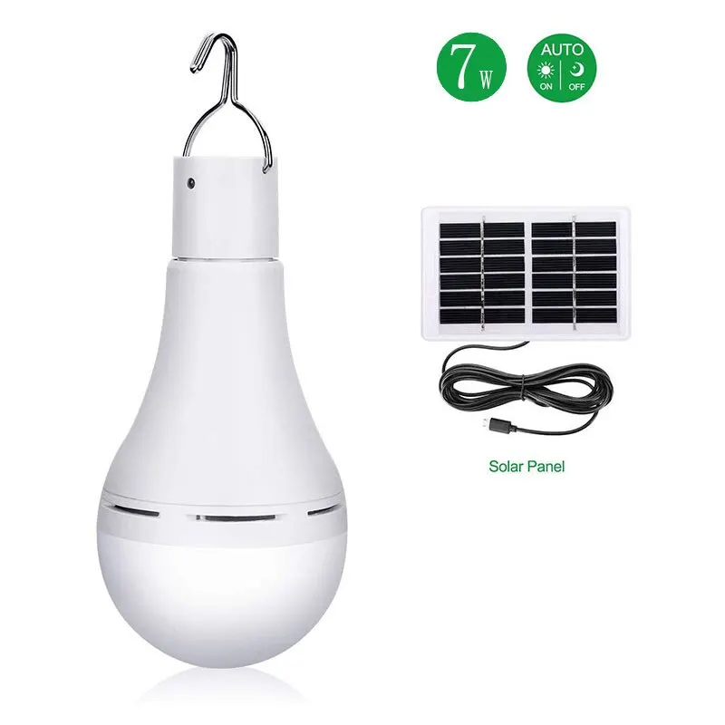 7w avec panneau solaire